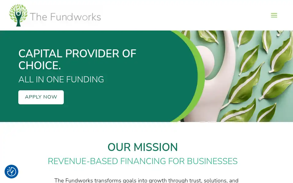 Screenshot of thefundworks.com