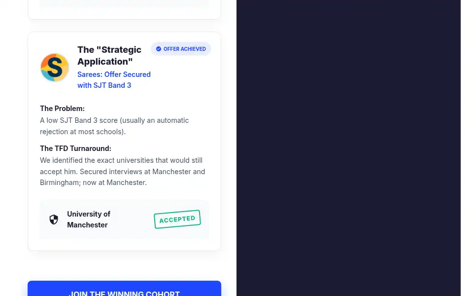 Screenshot of thefuturedentist.com