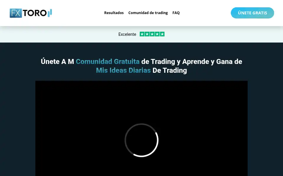 Screenshot of thefxtoro.com