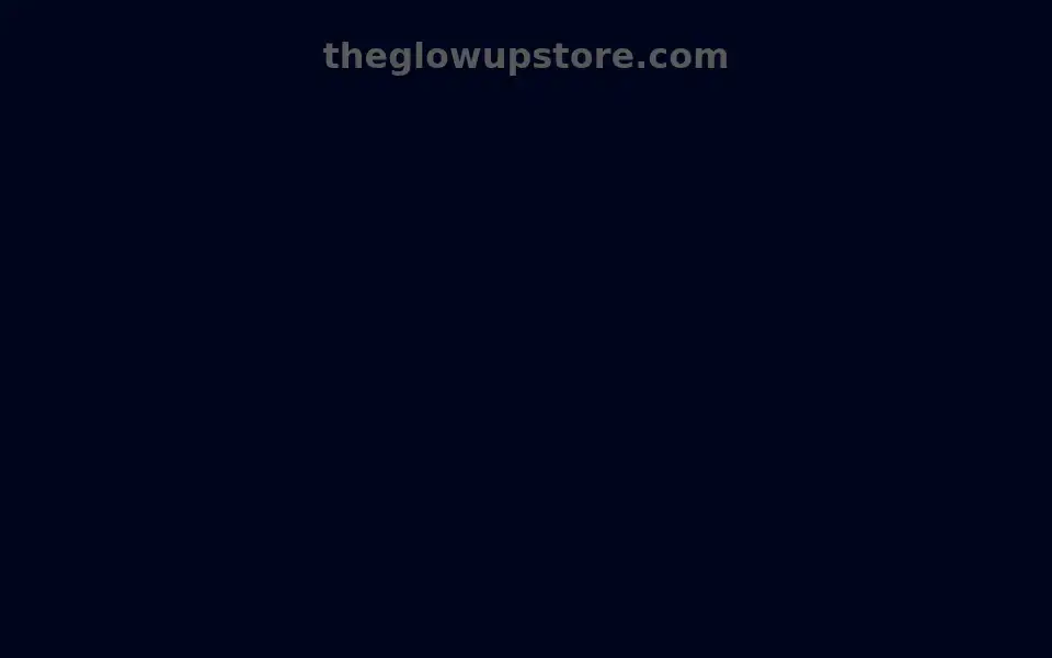 Screenshot of theglowupstore.com