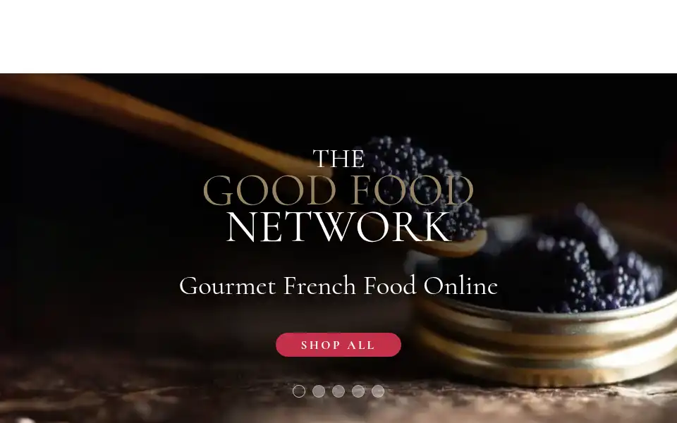 Screenshot of thegoodfoodnetwork.com