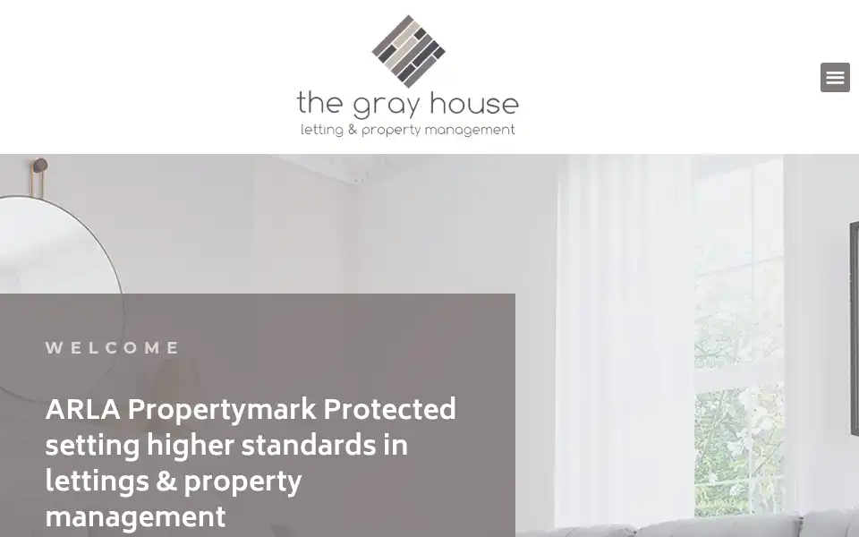 Screenshot of thegrayhouse.co.uk