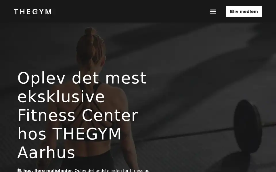 Screenshot of thegymaarhus.dk