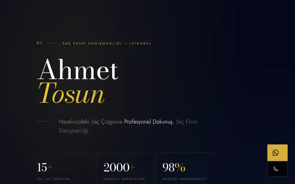 Screenshot of thehairclinicc.com