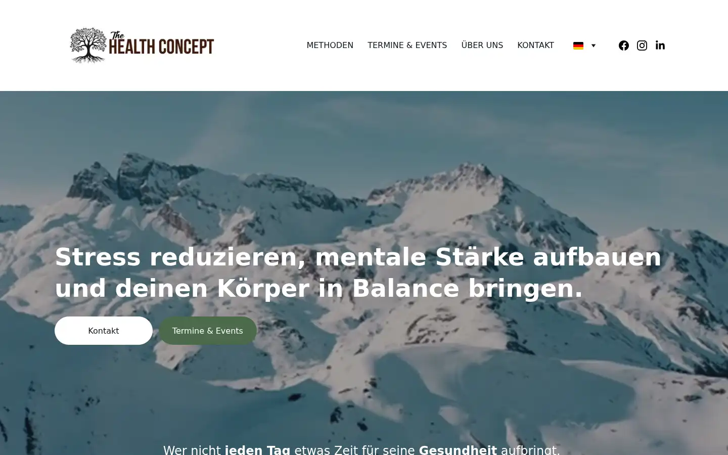 Screenshot of thehealth-concept.de
