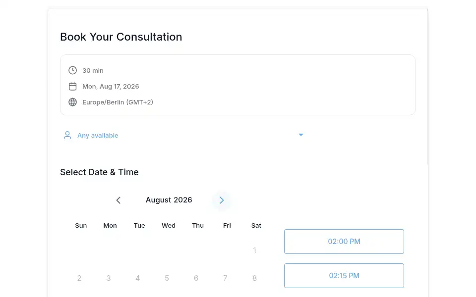 Screenshot of thehealthcareconsulting.ca