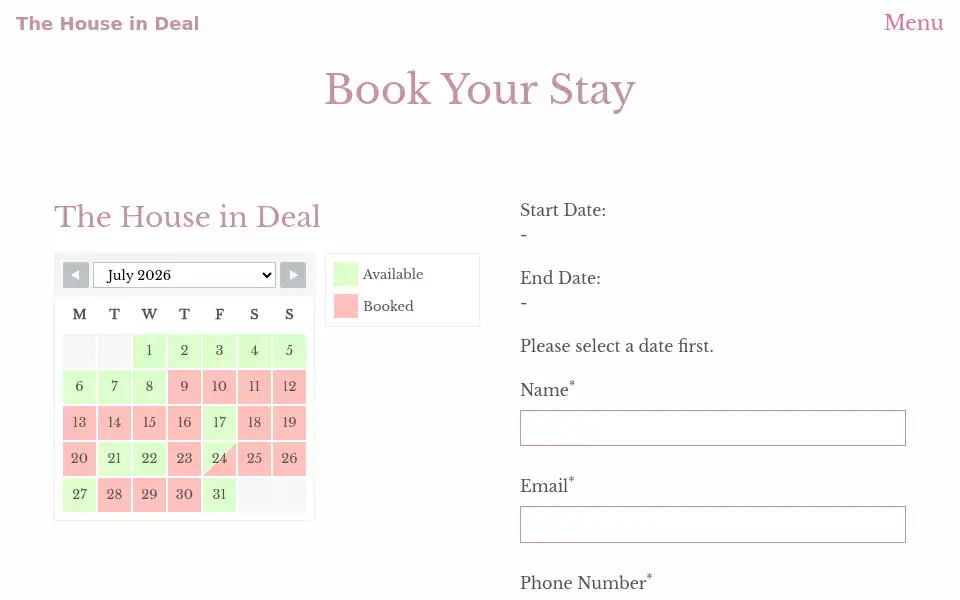 Screenshot of thehouseindeal.co.uk