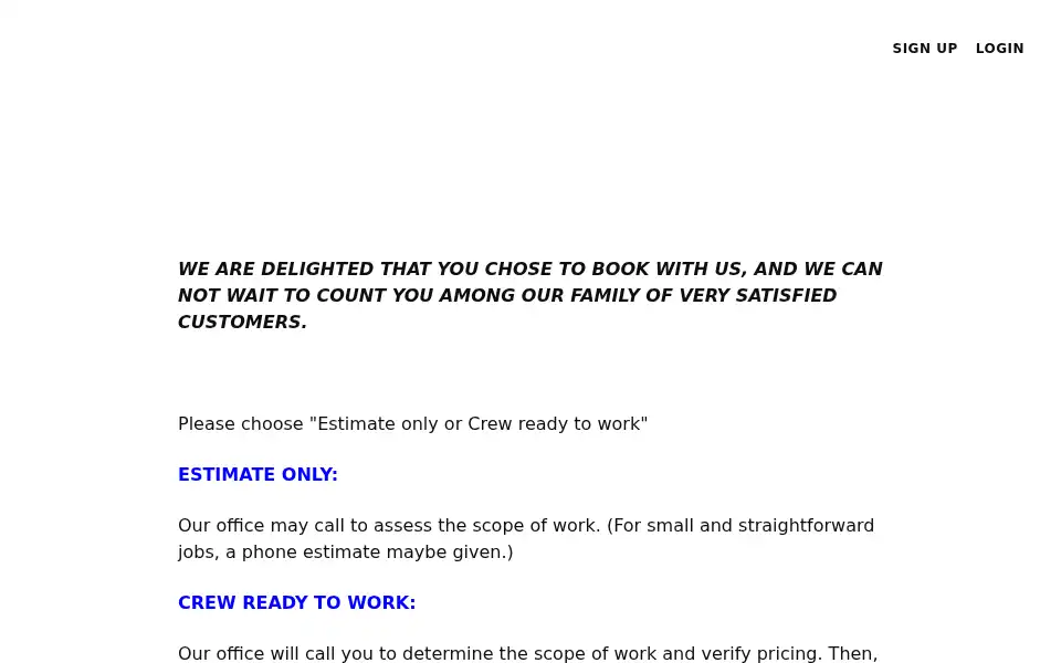 Screenshot of thejunkpros.com
