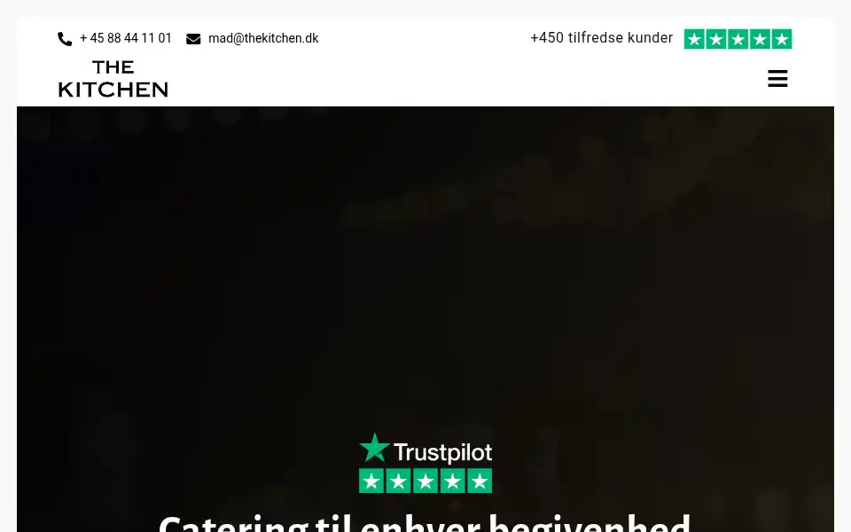 Screenshot of thekitchen.dk
