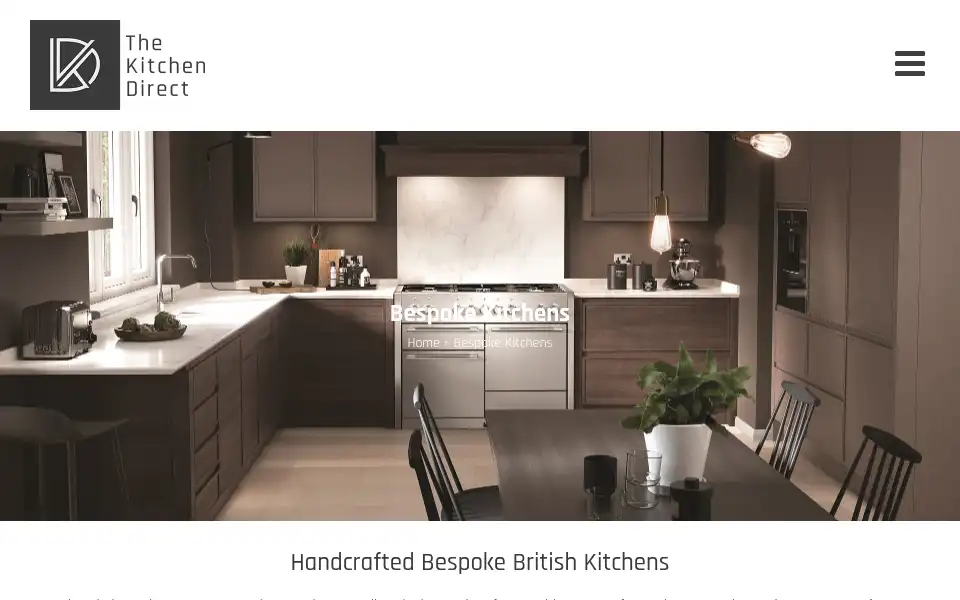 Screenshot of thekitchendirect.co.uk