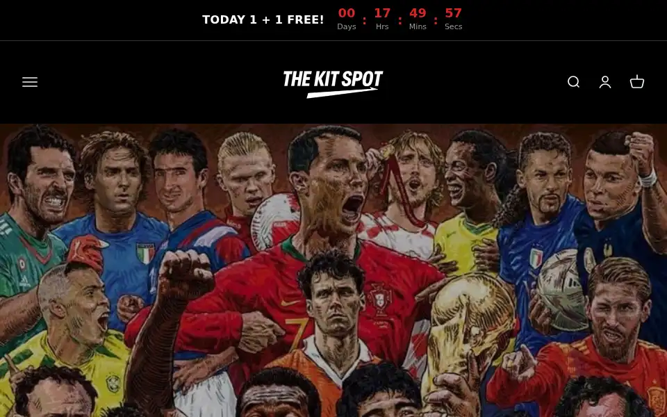 Screenshot of thekitspot.com