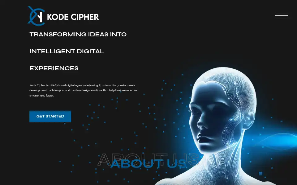 Screenshot of thekodecipher.com