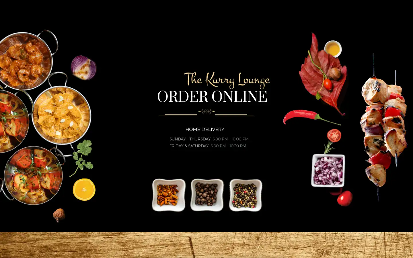 Screenshot of thekurrylounge.com