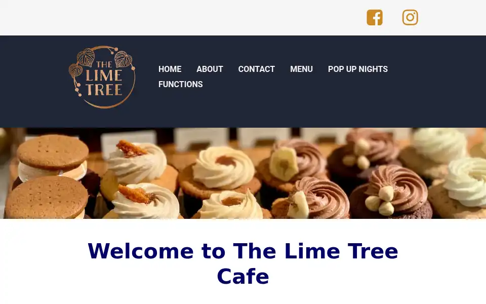Screenshot of thelimetreekitchen.co.uk