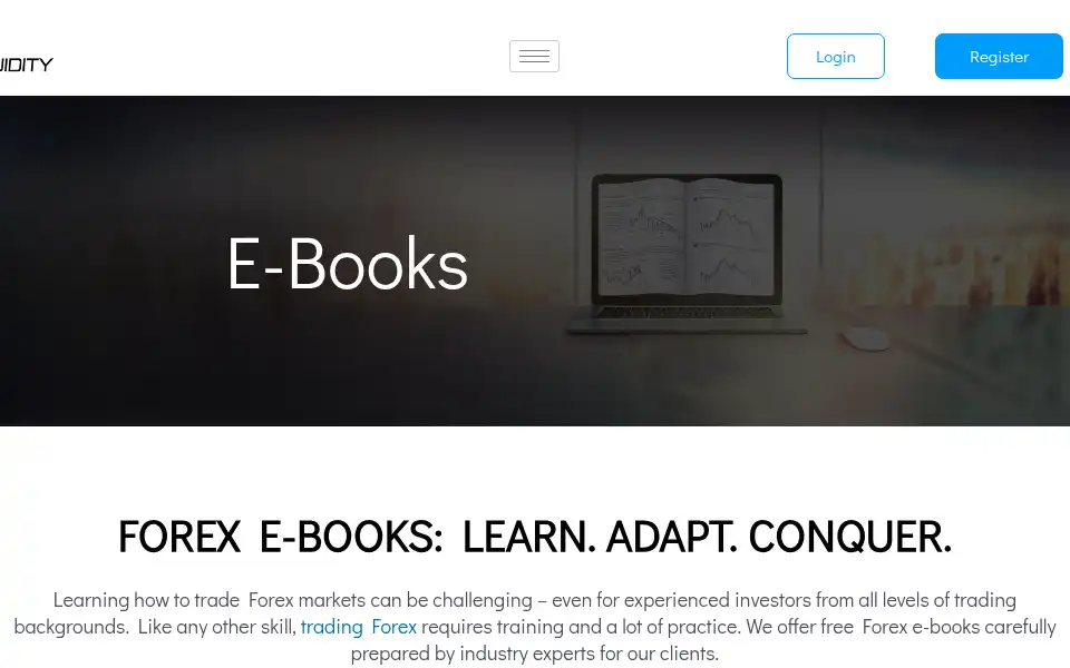 Screenshot of theliquidity.com