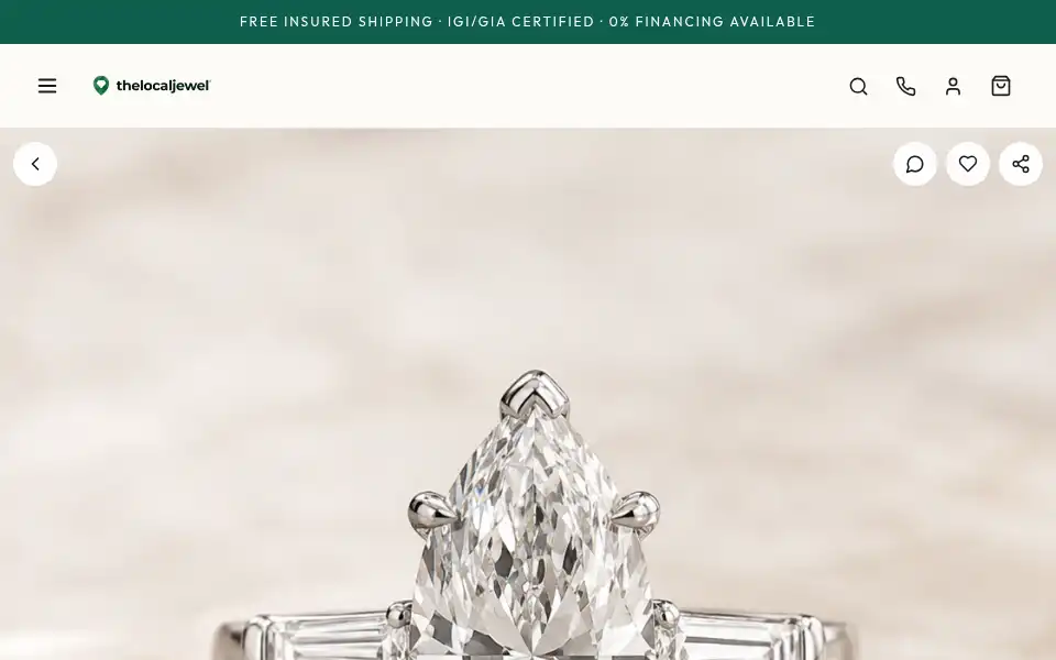 Screenshot of thelocaljewel.com