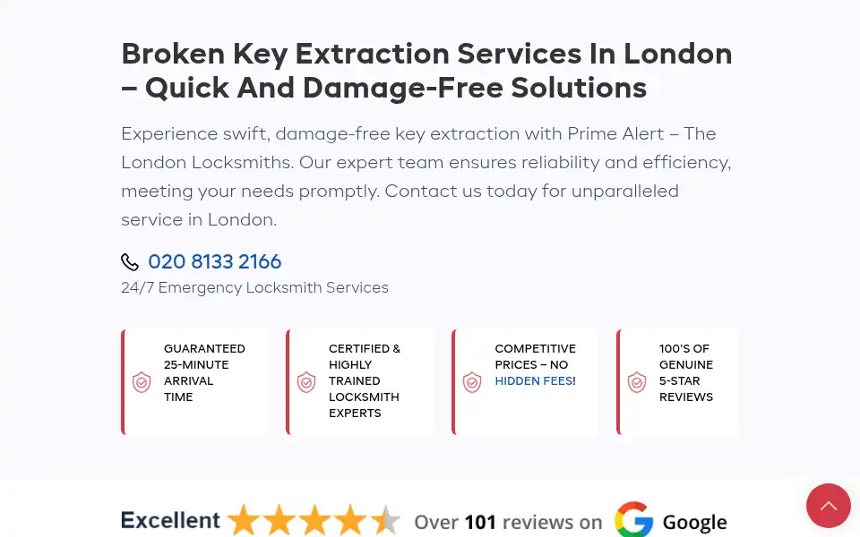 Screenshot of thelondonlocksmiths.co.uk