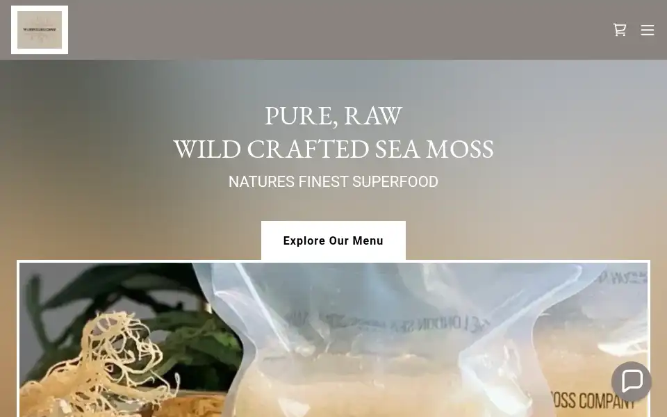Screenshot of thelondonseamosscompany.com