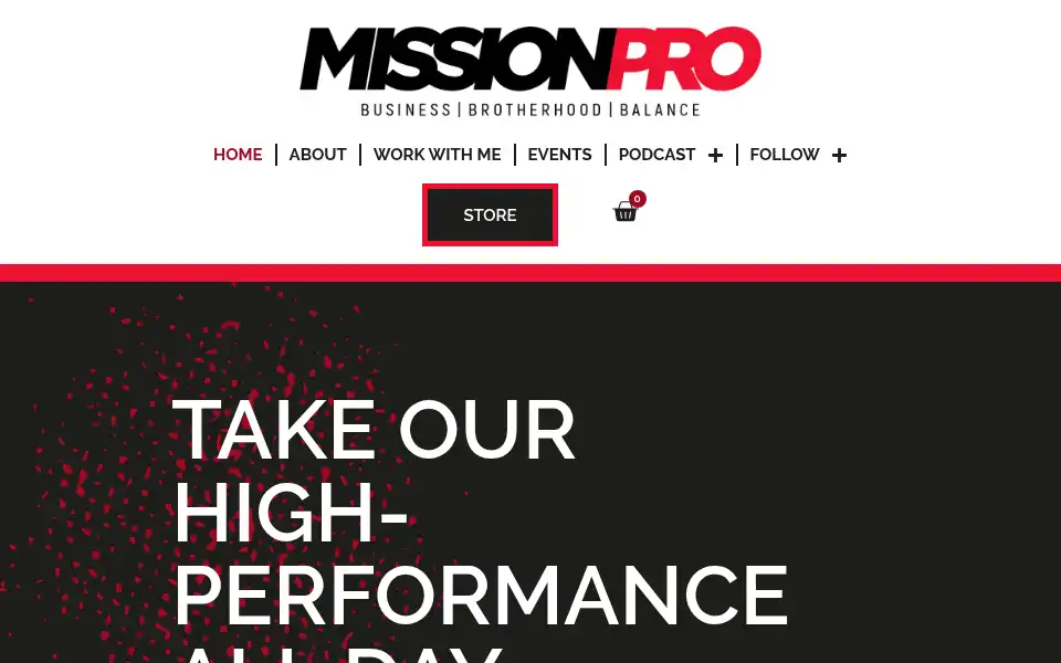 Screenshot of themancoach.boardmanjames.com