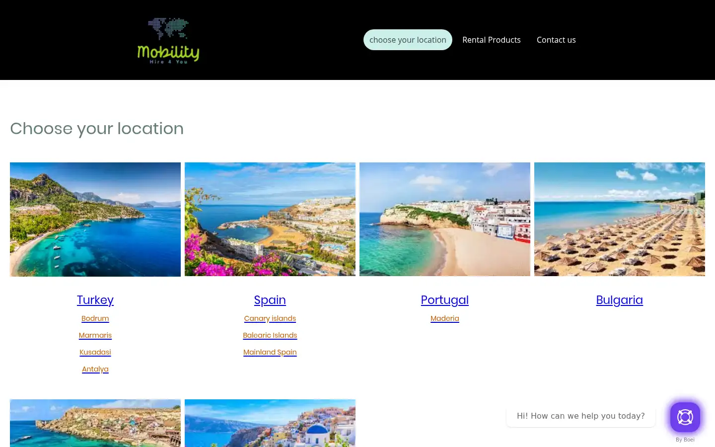 Screenshot of themobilitynetwork.co.uk