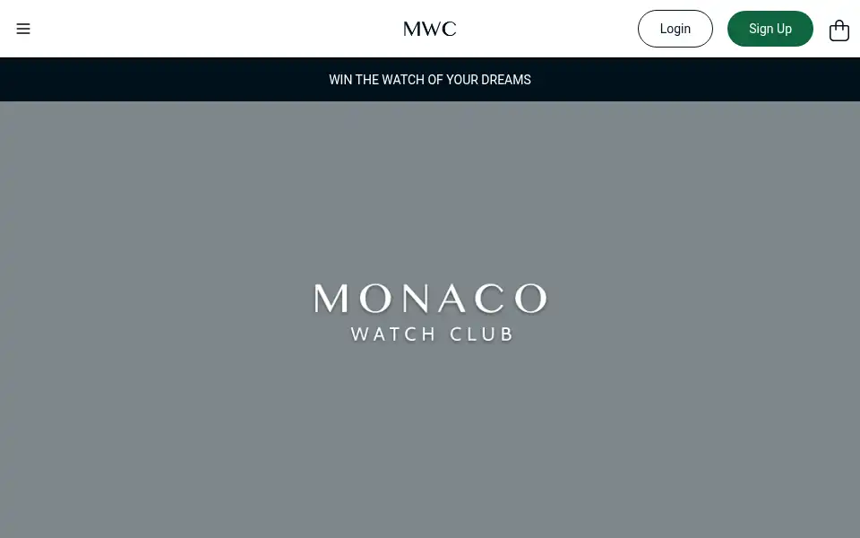 Screenshot of themonacowatchclub.com