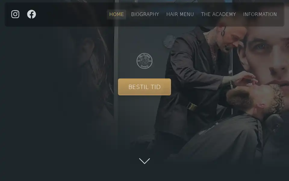 Screenshot of themotleymonkey.dk