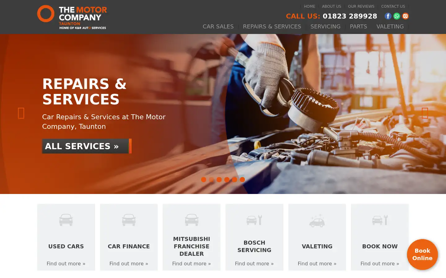 Screenshot of themotor.company