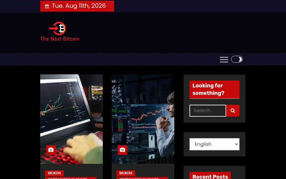 Screenshot of thenextbitcoin.net