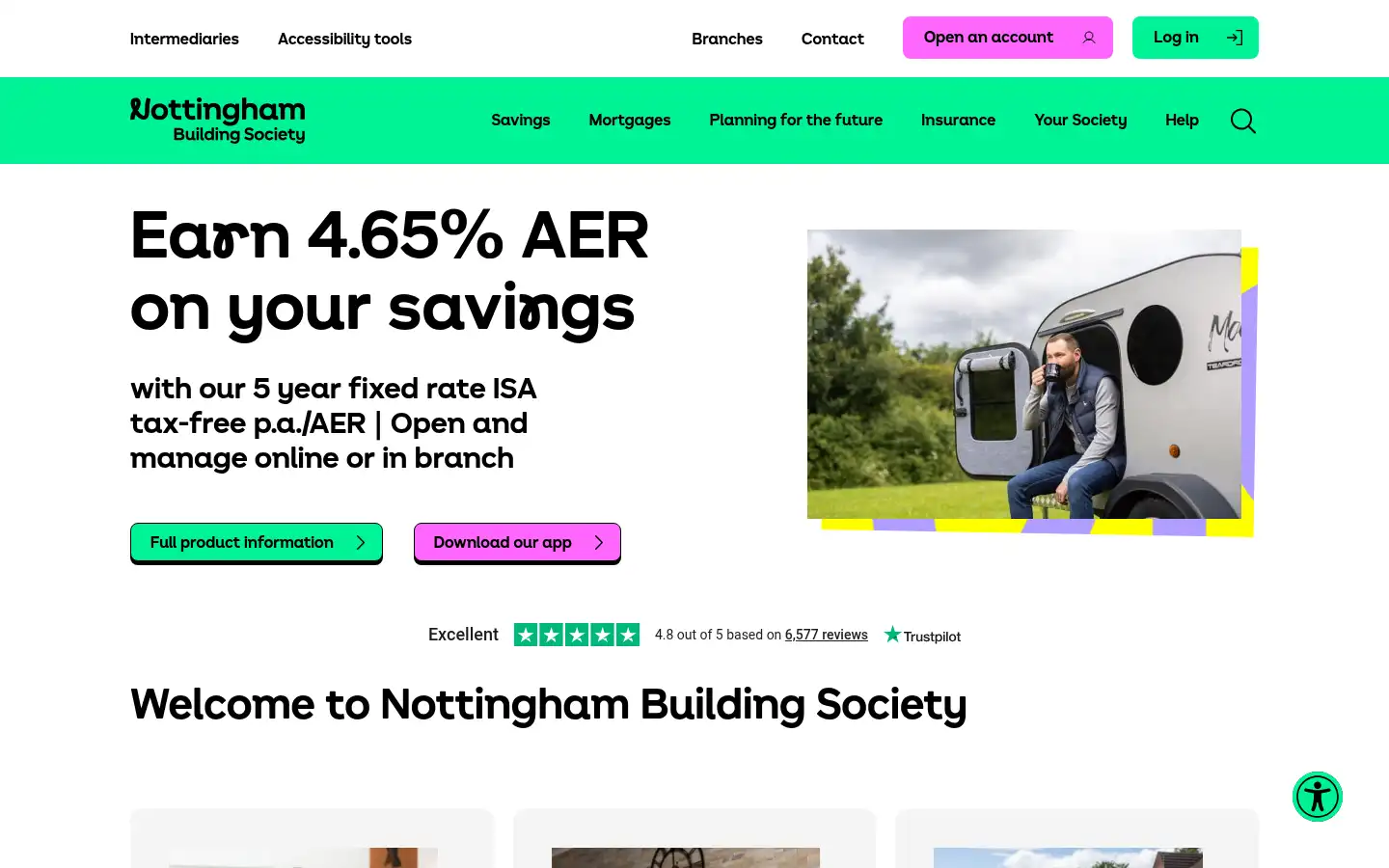 Screenshot of thenottingham.com