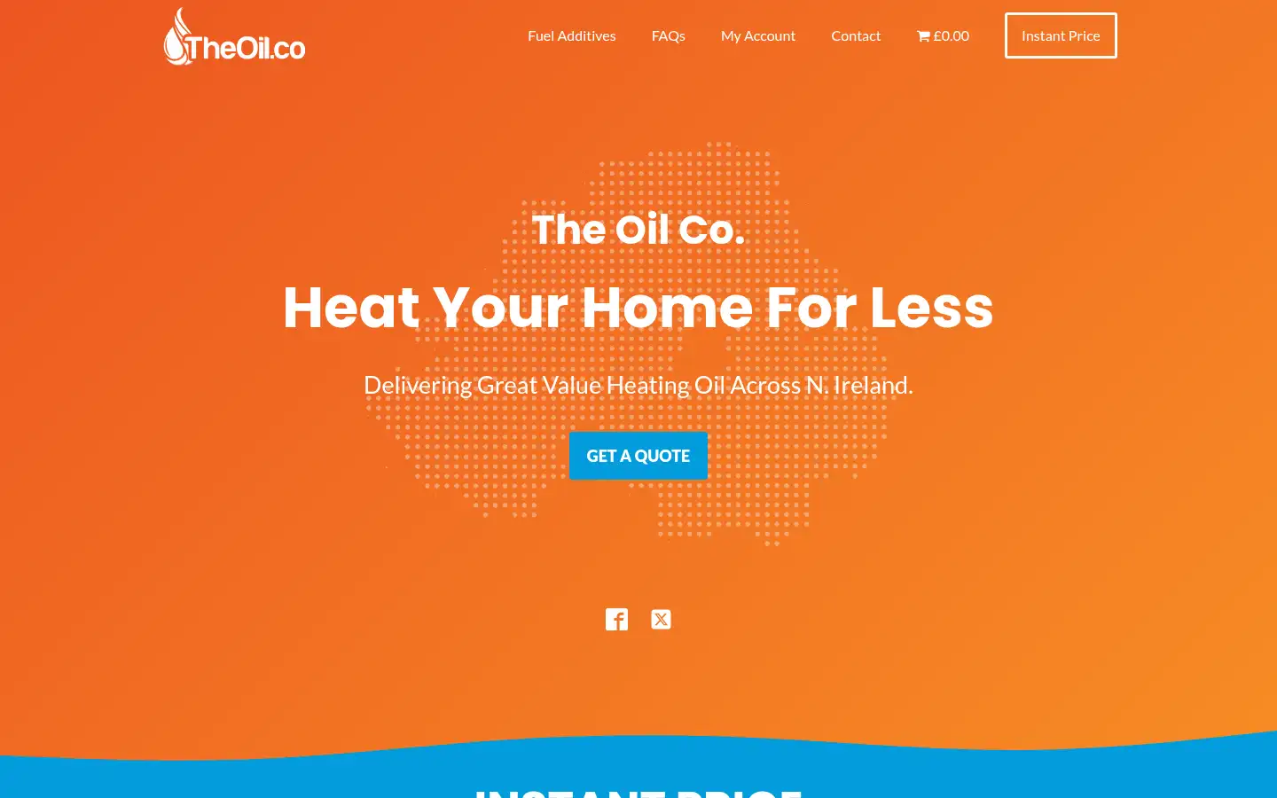 Screenshot of theoil.co