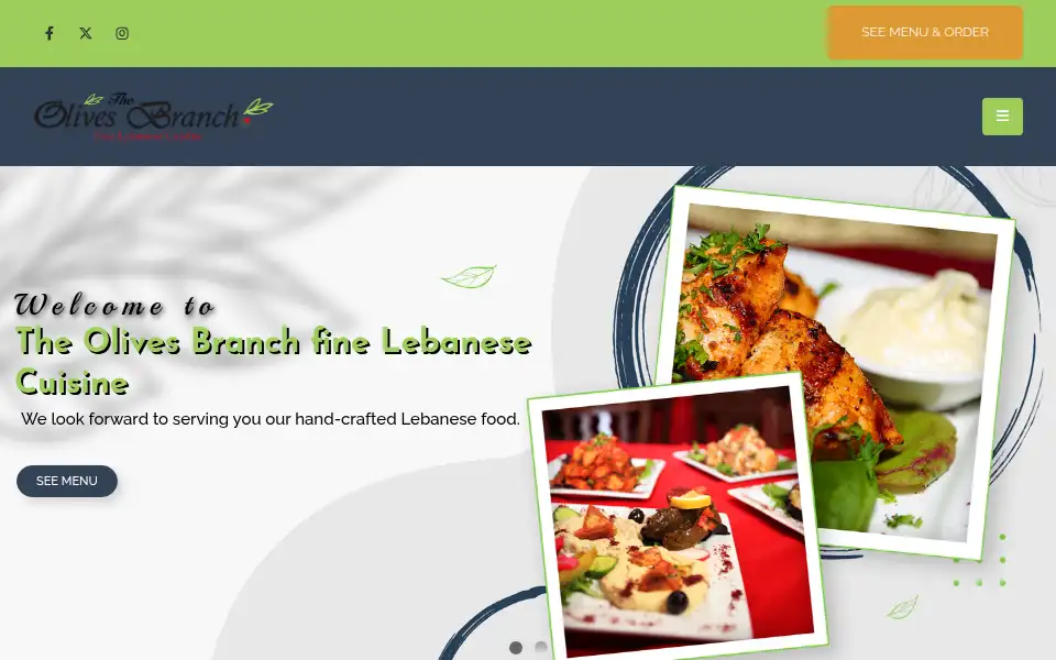 Screenshot of theolivesbranch.com