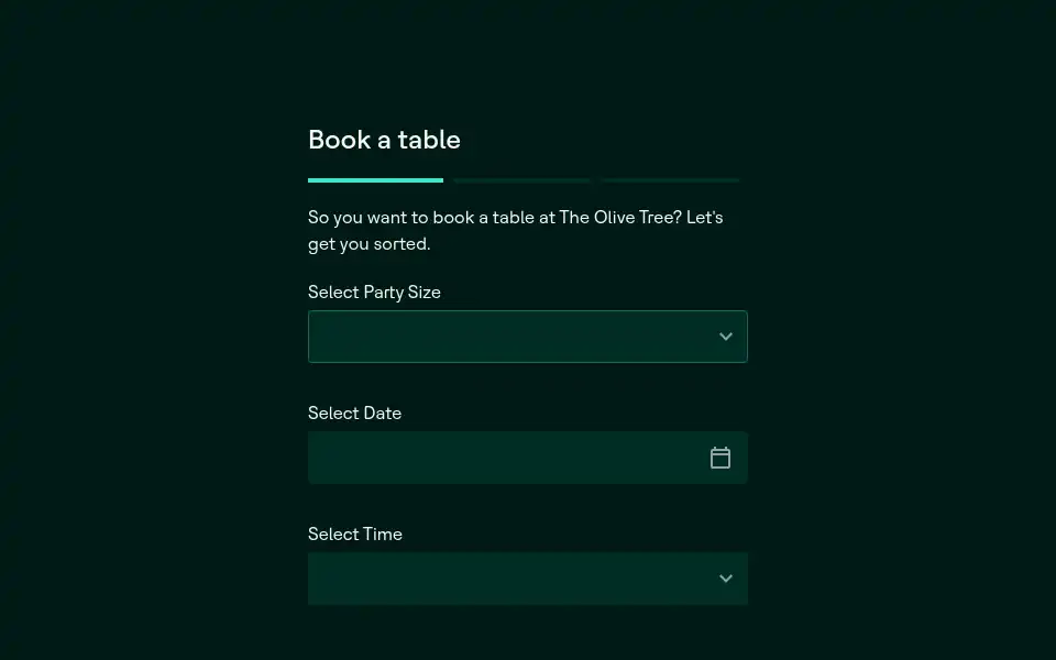Screenshot of theolivetreeledbury.co.uk