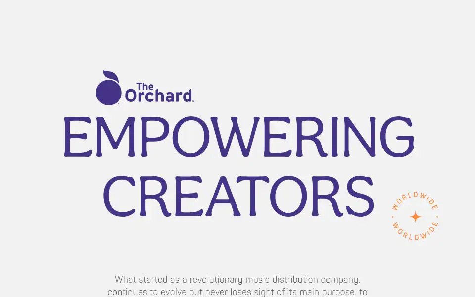Screenshot of theorchard.com