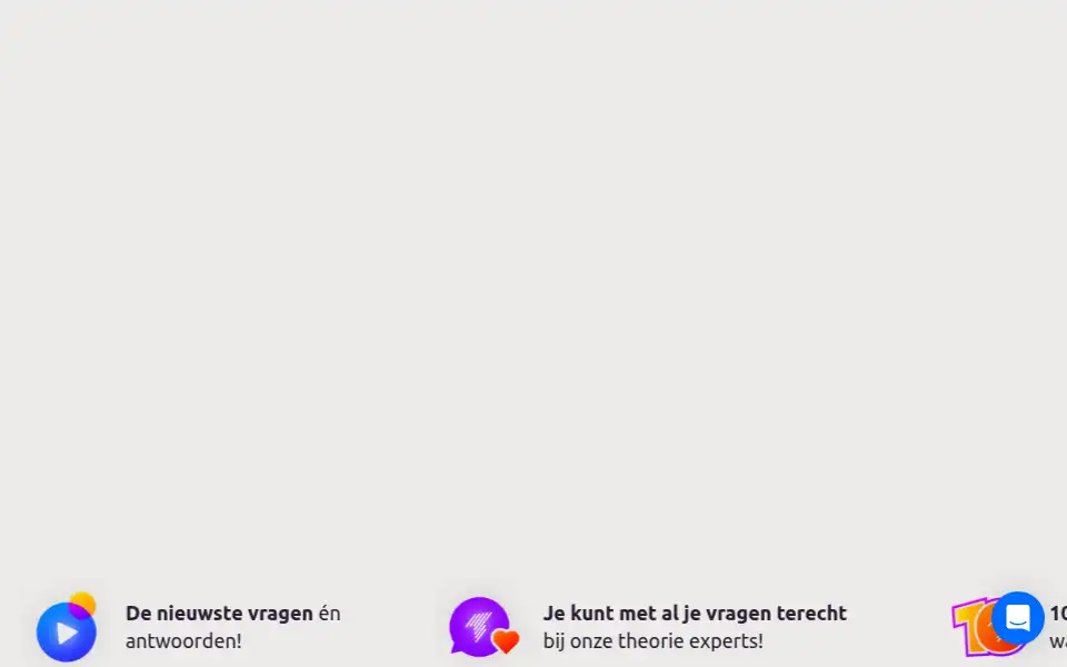 Screenshot of theorietoppers.nl