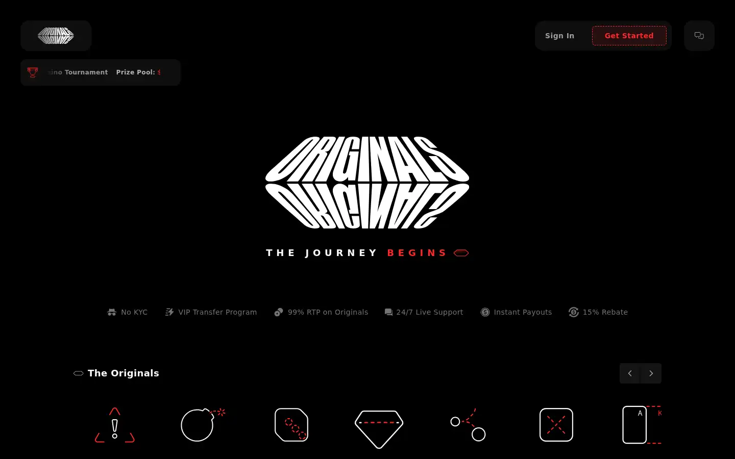 Screenshot of theoriginals.io