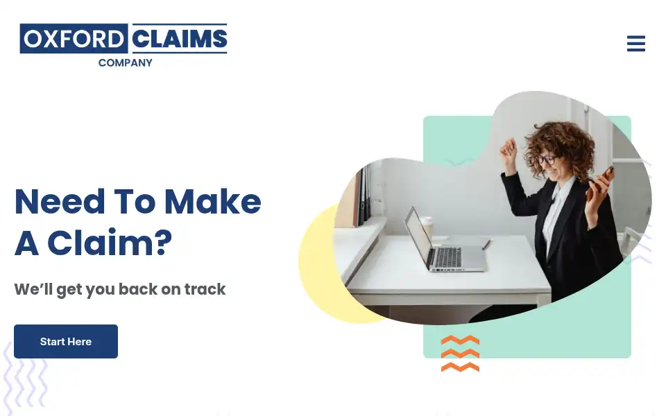 Screenshot of theoxfordclaimscompany.co.uk