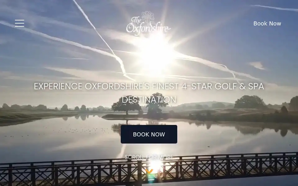Screenshot of theoxfordshire.com