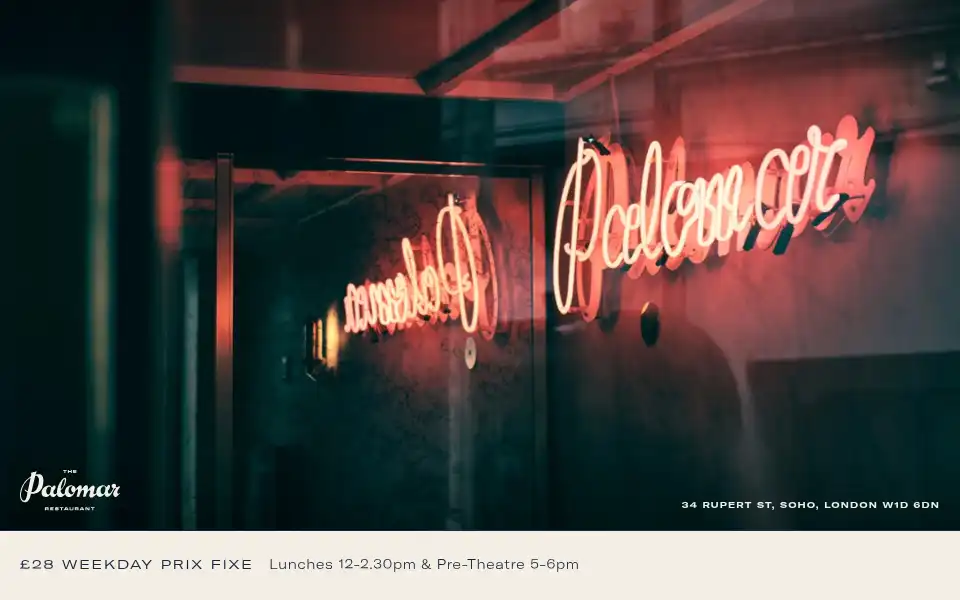 Screenshot of thepalomar.co.uk