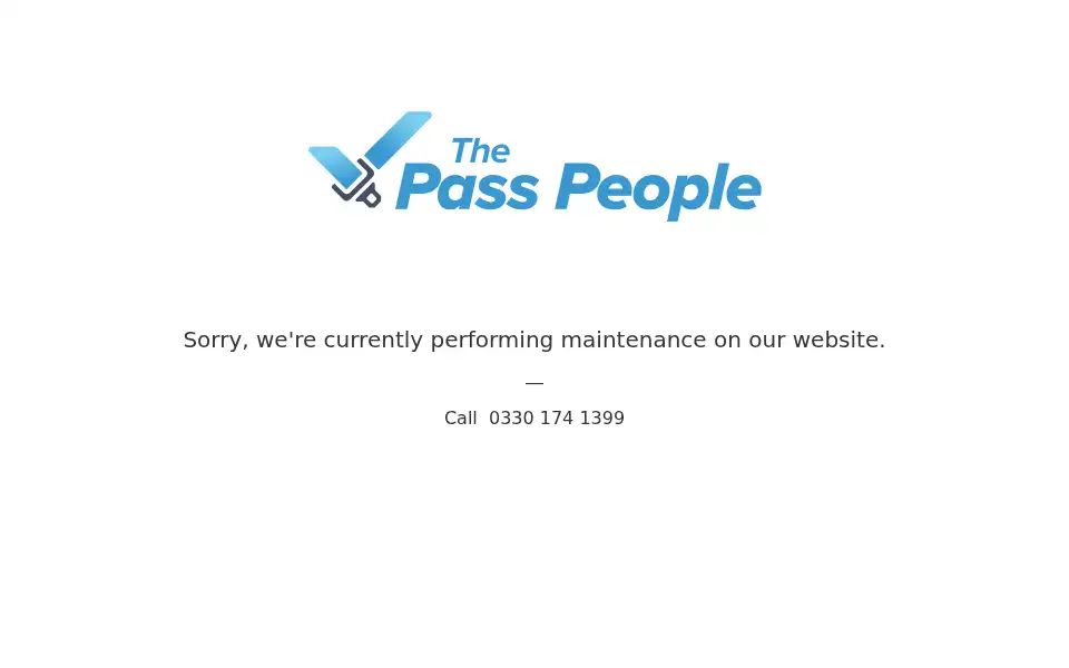 Screenshot of thepasspeople.co.uk