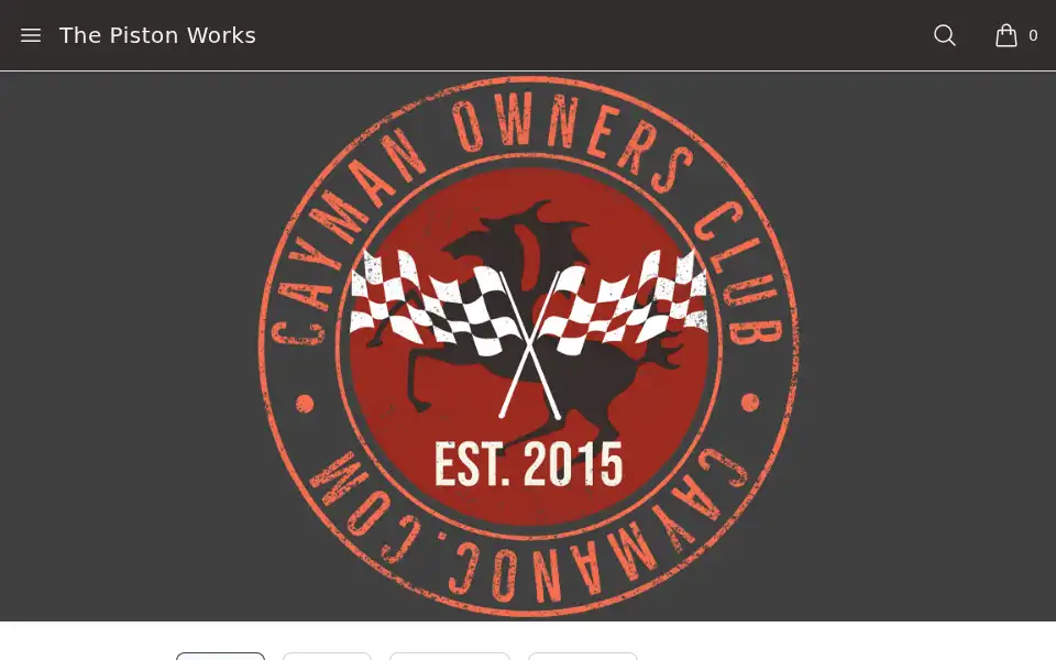 Screenshot of thepistonworks.com