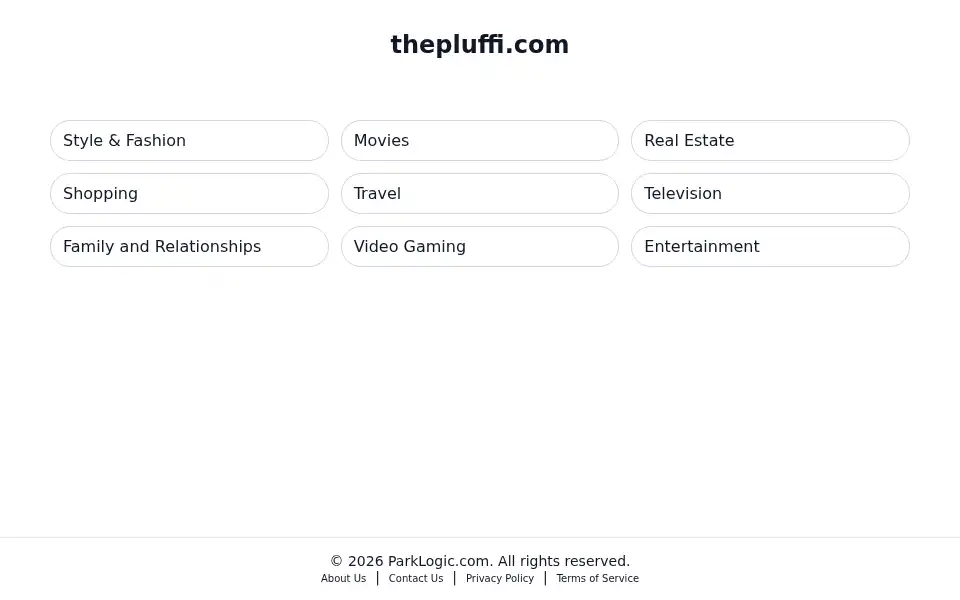 Screenshot of thepluffi.com