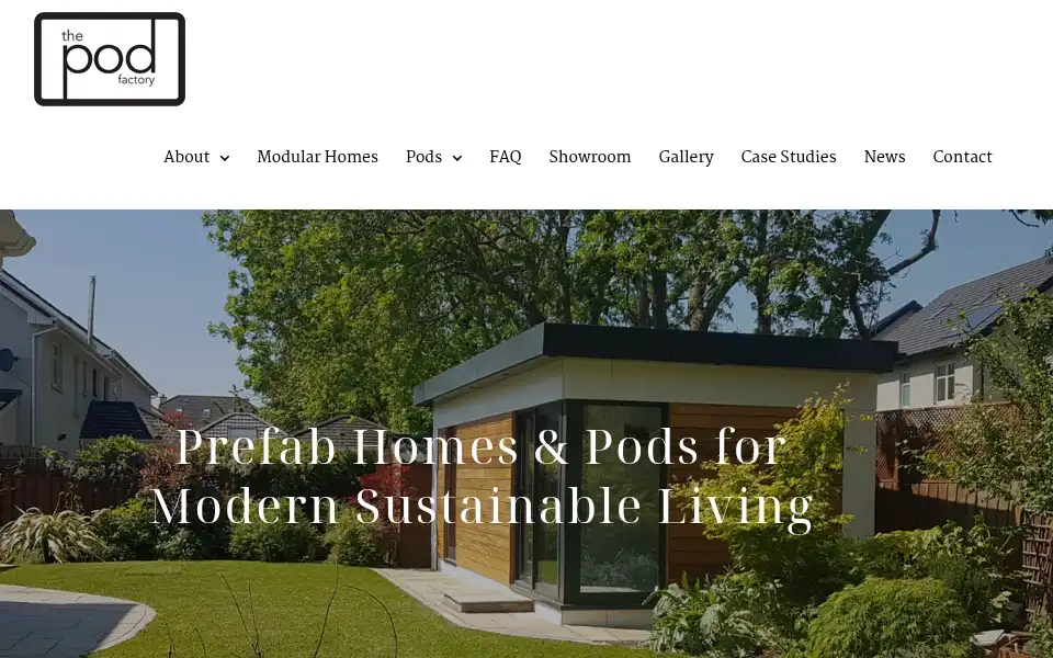 Screenshot of thepodfactory.ie