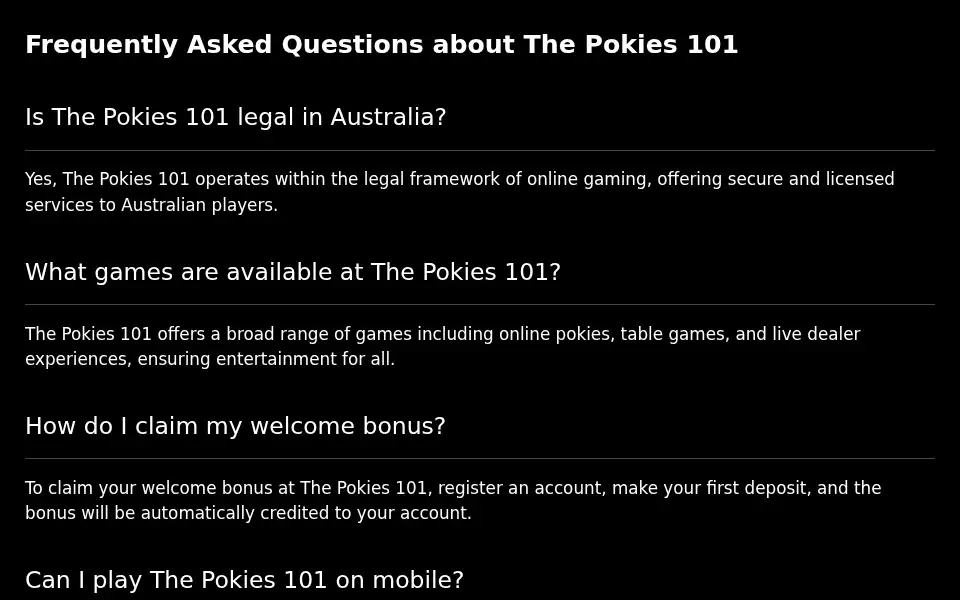 Screenshot of thepokiesnet101.com