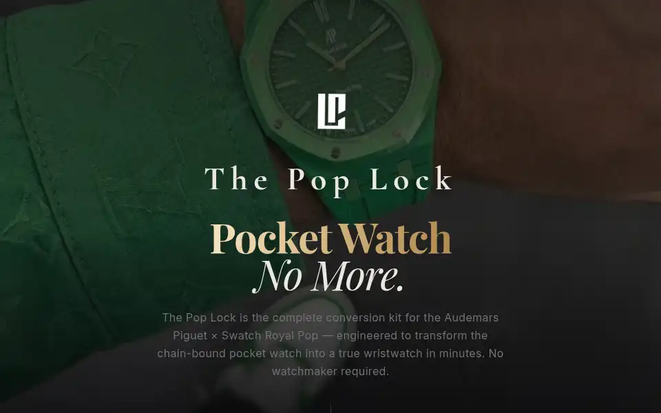 Screenshot of thepoplock.com
