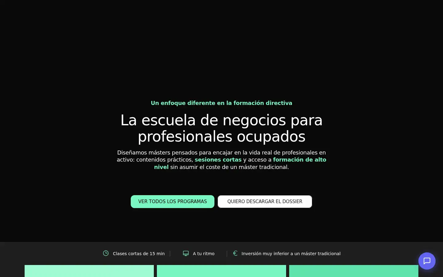 Screenshot of thepowermba.com