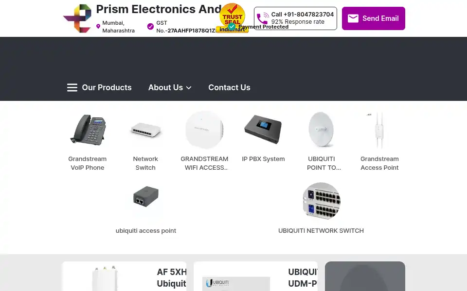 Screenshot of theprismstore.com