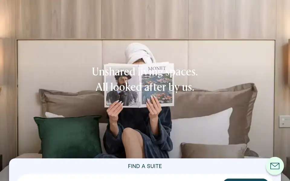 Screenshot of thequarters.co.uk