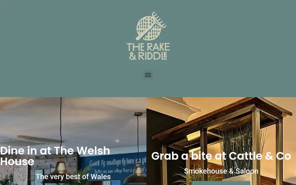 Screenshot of therakeandriddle.com