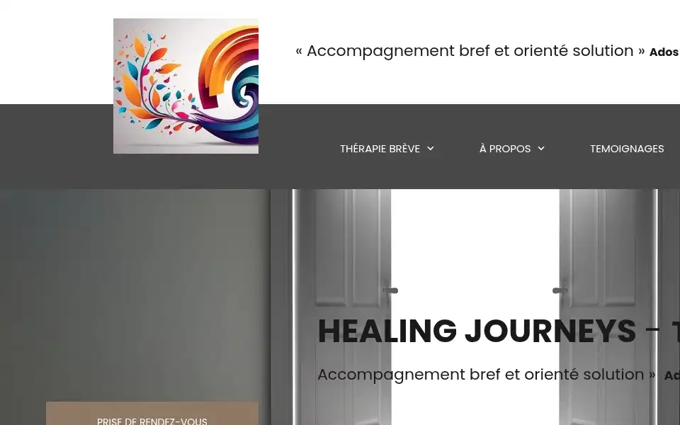 Screenshot of therapie-photographique.be