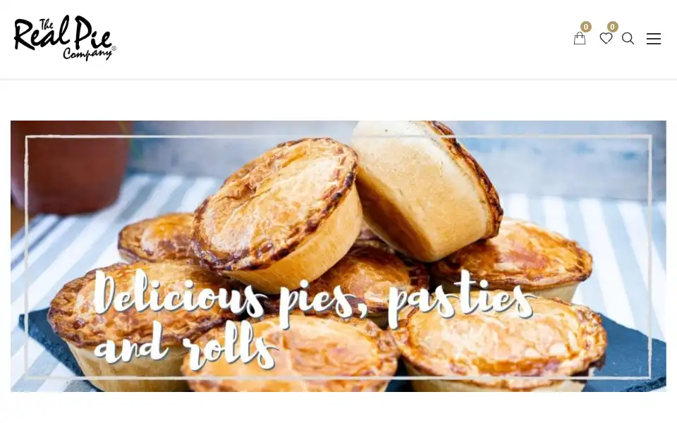 Screenshot of therealpieco.co.uk